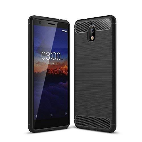 Nokia 3.1 Case Carbon Fibre Black - That Gadget UK