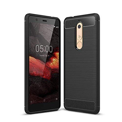Nokia 5.1 Case Carbon Fibre Black - That Gadget UK