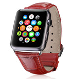 Apple Watch Crocodile Leather Band (Series 1 - 5)