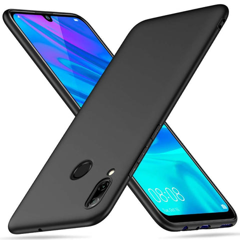 Huawei P smart 2019 Case Soft Gel Matte Black - That Gadget UK