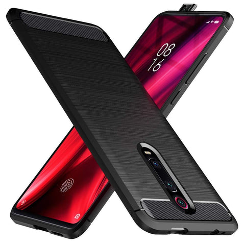 Xiaomi Mi 9T Case Carbon Fibre Black