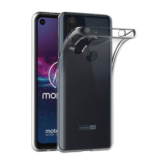 TGPro Motorola One Action Case Clear Gel