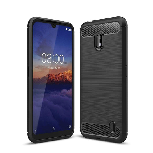 Nokia 2.2 Case Carbon Fibre Black