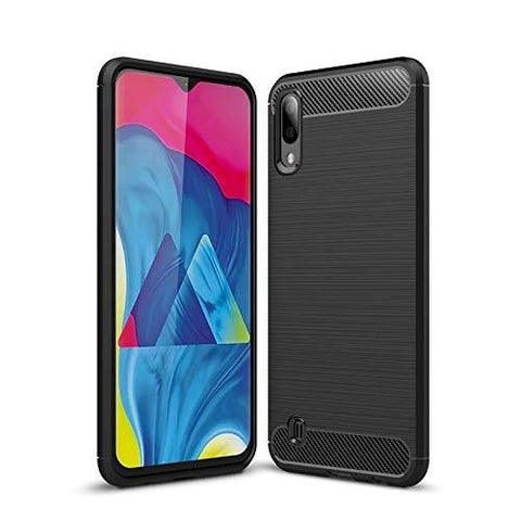 Samsung Galaxy M10 Case Carbon Fibre Black - That Gadget UK