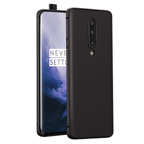 OnePlus 7 Pro Case Soft Gel Matte Black - That Gadget UK