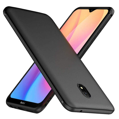 TGPro Xiaomi Redmi 8A Case Soft Gel Matte Black