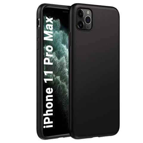 TGPro Apple iPhone 11 Pro Max (6.5") Case Soft Gel Matte Black