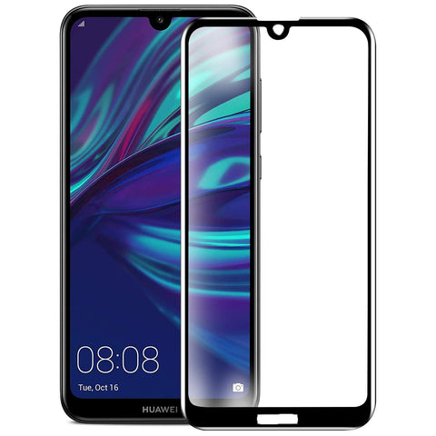 Huawei Y7 Pro (2019) Tempered Glass Screen Protector Full Coverage - That Gadget UK
