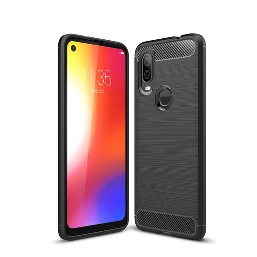 Motorola One Vision Case Carbon Fibre Black - That Gadget UK