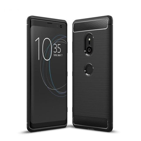 TGPro Sony Xperia XZ3 Case Carbon Fibre Black