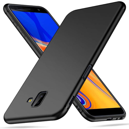 Samsung Galaxy J6+ Case Soft Gel Matte Black - That Gadget UK