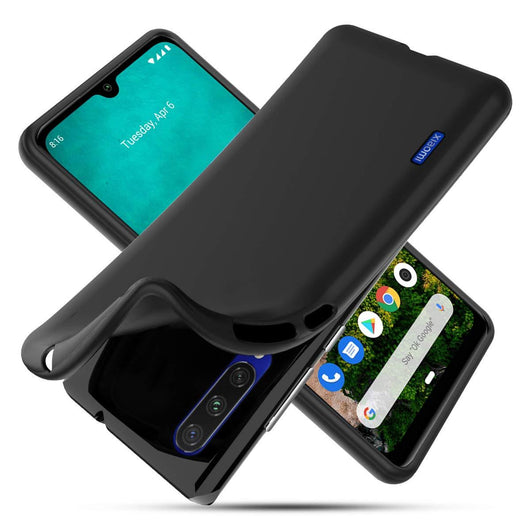 TGPro Xiaomi Mi A3 Case Soft Gel Matte Black