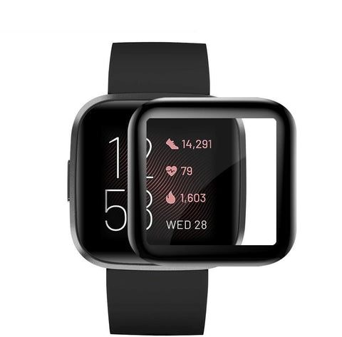 Fitbit Versa 2 Tempered Glass Screen Protector Full Coverage