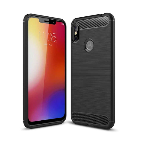 Motorola One Power Case Carbon Fibre Black - That Gadget UK