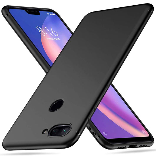 TGPro Xiaomi Mi 8 Lite Case Soft Gel Matte Black
