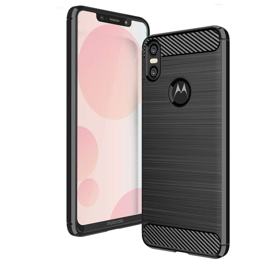 Motorola One Case Carbon Fibre Black - That Gadget UK