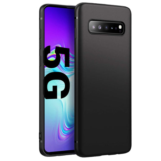 Samsung Galaxy S10 5G Case Soft Gel Matte Black - That Gadget UK