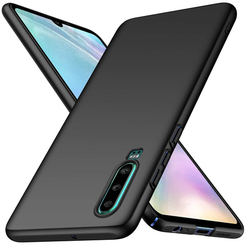 Huawei P30 Case Ultra Slim Matte Black - That Gadget UK