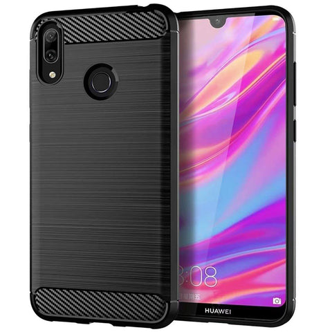 Samsung Galaxy A50 Case Carbon Fibre Black - That Gadget UK