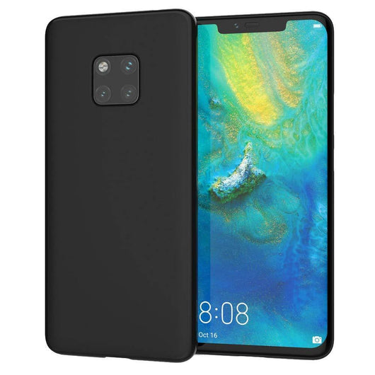 Huawei Mate 20 Pro Case Soft Gel Matte Black - That Gadget UK