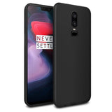 OnePlus 6 Case Soft Gel Matte Black - That Gadget UK