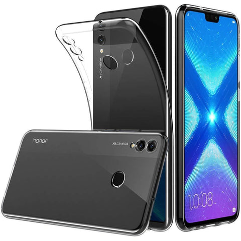 Huawei Honor 8X Case Clear Gel - That Gadget UK