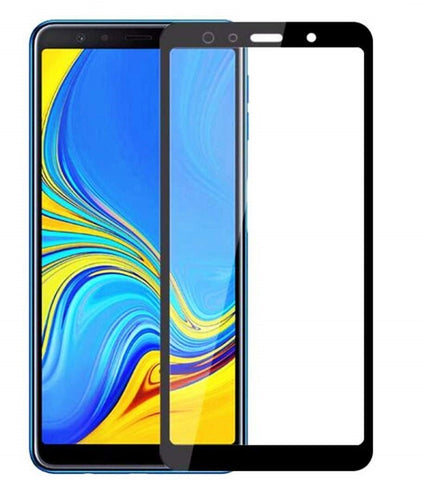 Samsung Galaxy A7 (2018) Tempered Glass Screen Protector Full Coverage - That Gadget UK