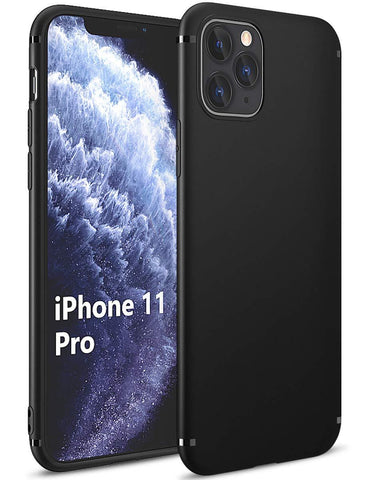 TGPro Apple iPhone 11 Pro (5.8") Case Soft Gel Matte Black