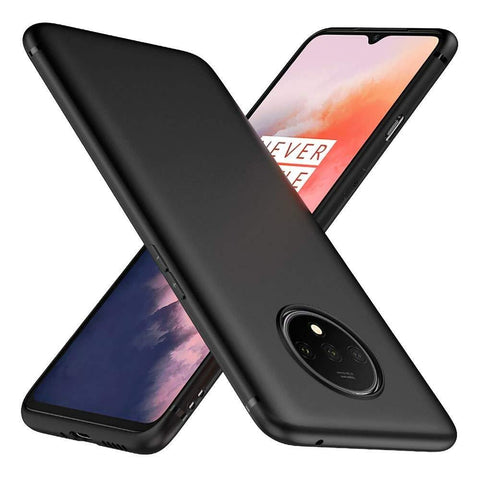 TGPro OnePlus 7T Case Soft Gel Matte Black