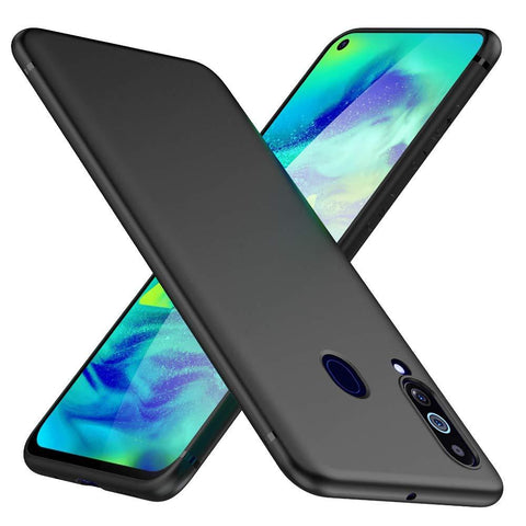 Samsung Galaxy A60 Case Soft Gel Matte Black