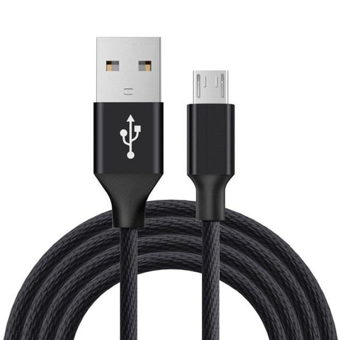 Micro USB Cable Nylon Braided - That Gadget UK