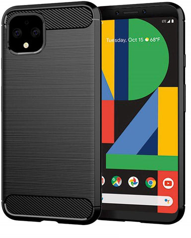 TGPro Google Pixel 4 Case Carbon Fibre Black