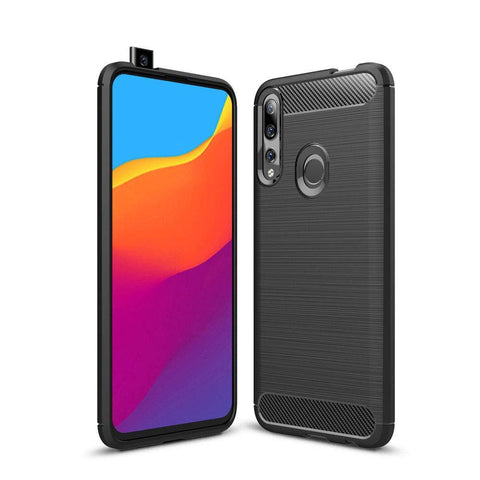 Huawei Y9 Prime (2019) Case Carbon Fibre Black