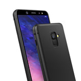 Samsung Galaxy A6 (2018) Case Soft Gel Matte Black - That Gadget UK