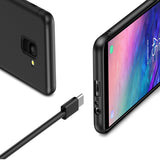 Samsung Galaxy A6 (2018) Case Soft Gel Matte Black - That Gadget UK