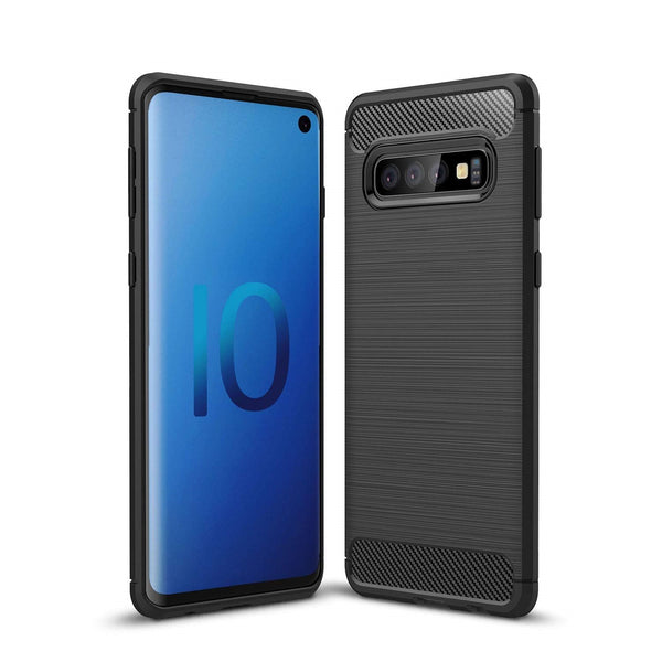 Samsung Galaxy S10 Case Carbon Fibre Black - That Gadget UK