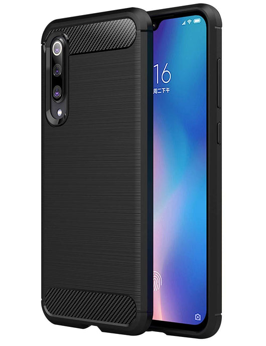 TGPro Xiaomi Mi 9 SE Case Carbon Fibre Black