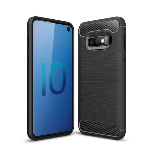 Samsung Galaxy S10e Case Carbon Fibre Black - That Gadget UK