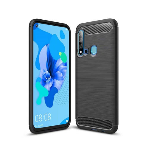 Huawei P20 lite (2019) Case Carbon Fibre Black