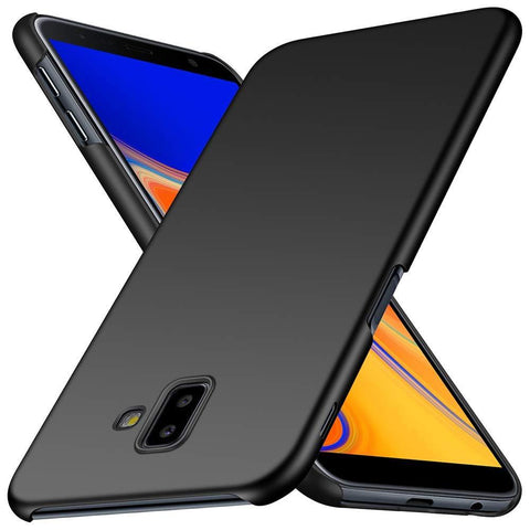 Samsung Galaxy J6+ Case Ultra Slim Matte Black - That Gadget UK