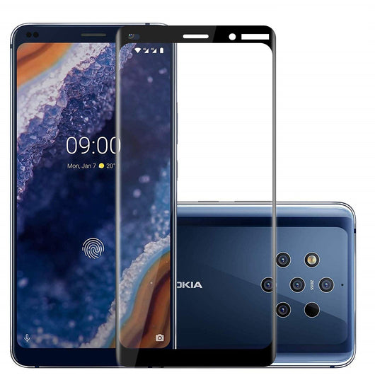 Nokia 9 PureView Tempered Glass Screen Protector Full Coverage - That Gadget UK