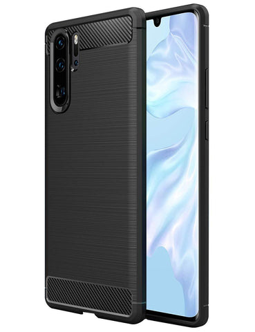 Huawei P30 Pro Case Carbon Fibre Black - That Gadget UK