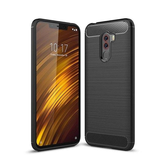 TGPro Xiaomi Pocophone F1 Case Carbon Fibre Black