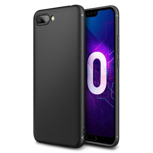Huawei Honor 10 Case Soft Gel Matte Black - That Gadget UK