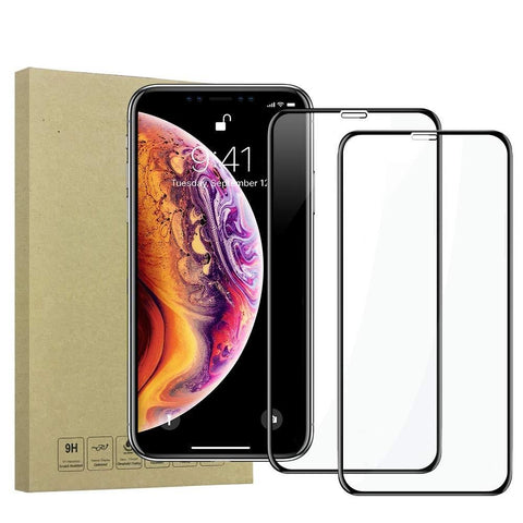 Apple iPhone XS Max (6.5") Tempered Glass Screen Protector Full Coverage - That Gadget UK