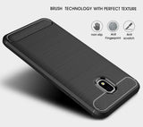 Samsung Galaxy J3 (2018) Case Carbon Fibre Black - That Gadget UK
