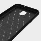Samsung Galaxy J3 (2018) Case Carbon Fibre Black - That Gadget UK