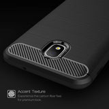 Samsung Galaxy J3 (2018) Case Carbon Fibre Black - That Gadget UK