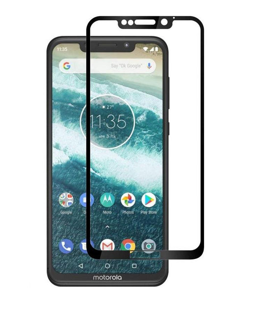 Motorola One Tempered Glass Screen Protector Full Coverage - That Gadget UK