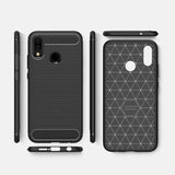 Huawei P20 lite Case Carbon Fibre Black - That Gadget UK